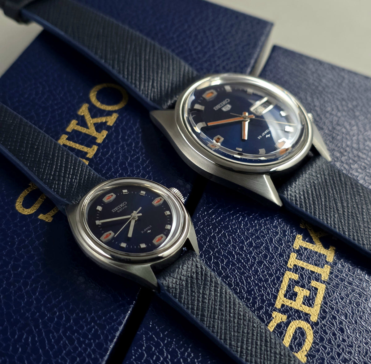 Seiko 5 Automatic 5126-8110 & Seiko Salvia 1104-0100