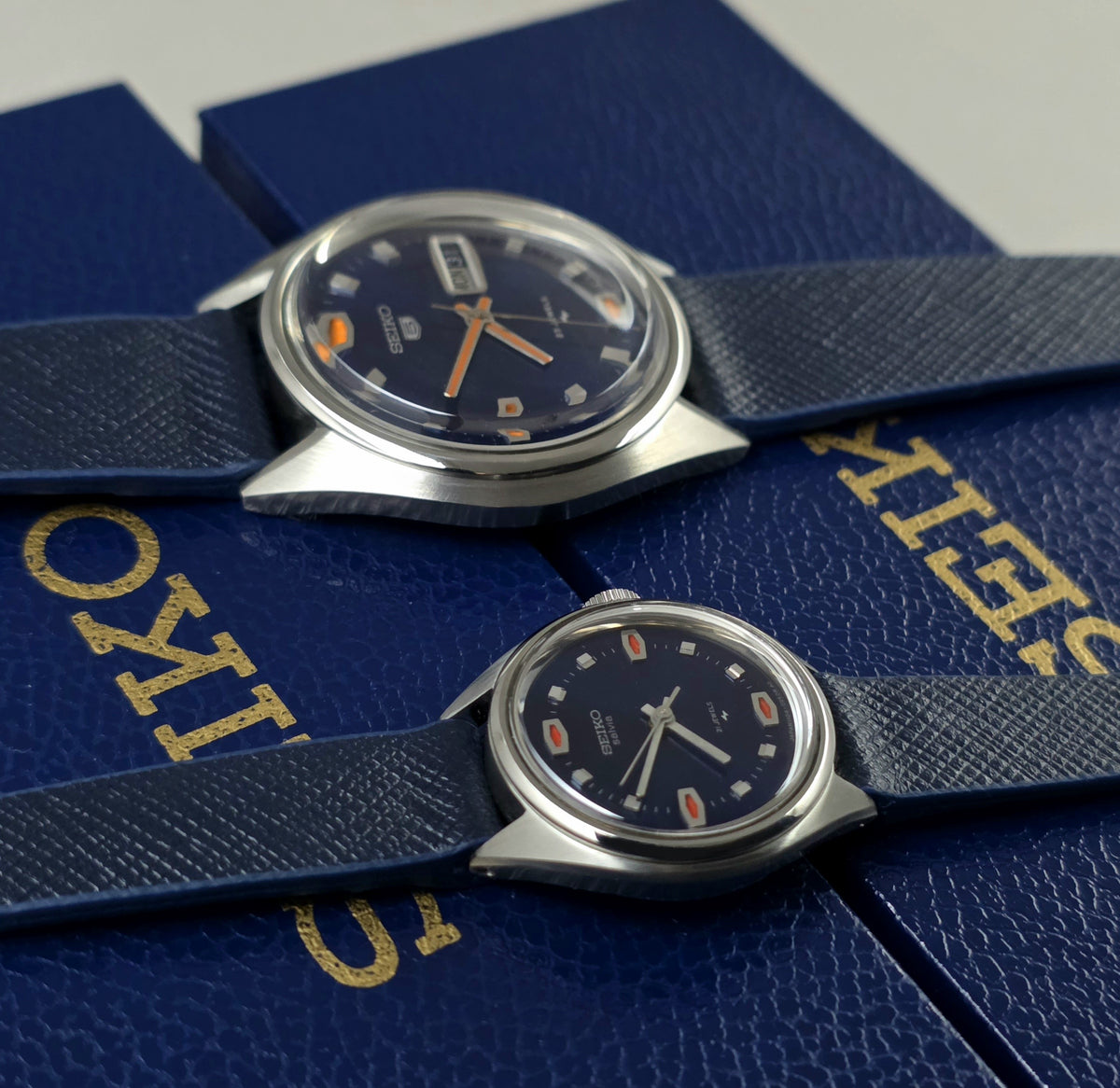 Seiko 5 Automatic 5126-8110 & Seiko Salvia 1104-0100