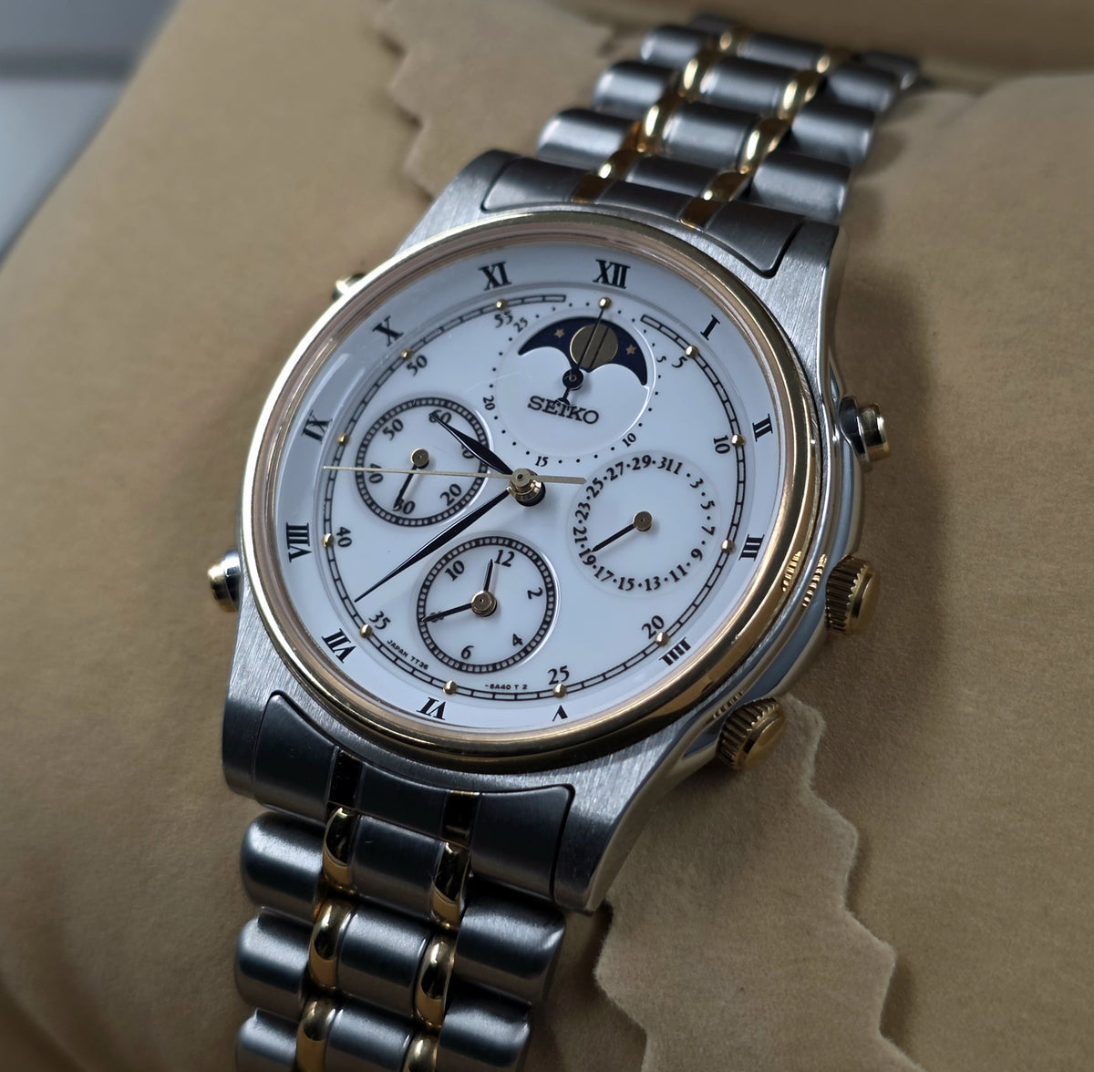 Seiko Sports Cruising SBBP004 Moon Phase