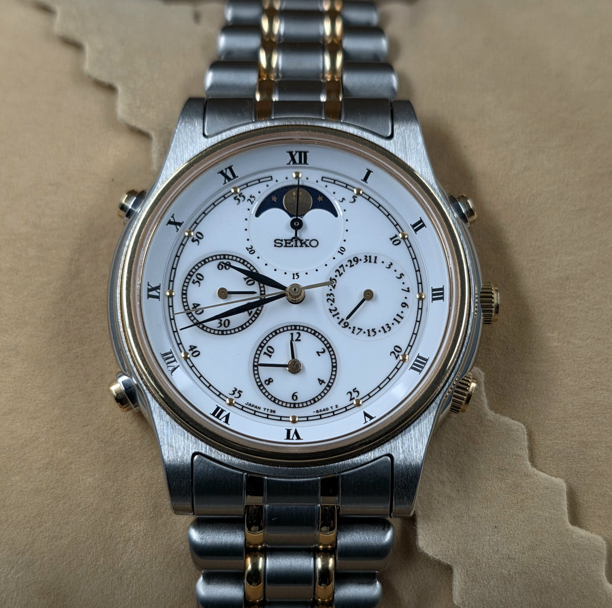 Seiko Sports Cruising SBBP004 Moon Phase