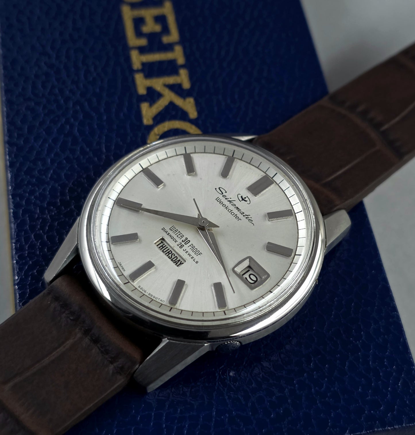 Seikomatic Weekdater 6206-8990